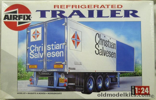 Airfix 1/24 Refrigerated Trailer - Semi Trailer Reefer, 10403 plastic model kit